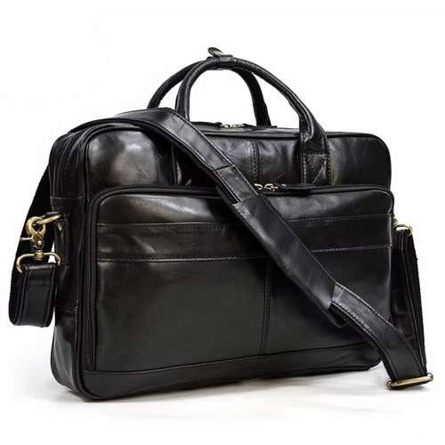 Executive Leather Briefcase Premium Vanity