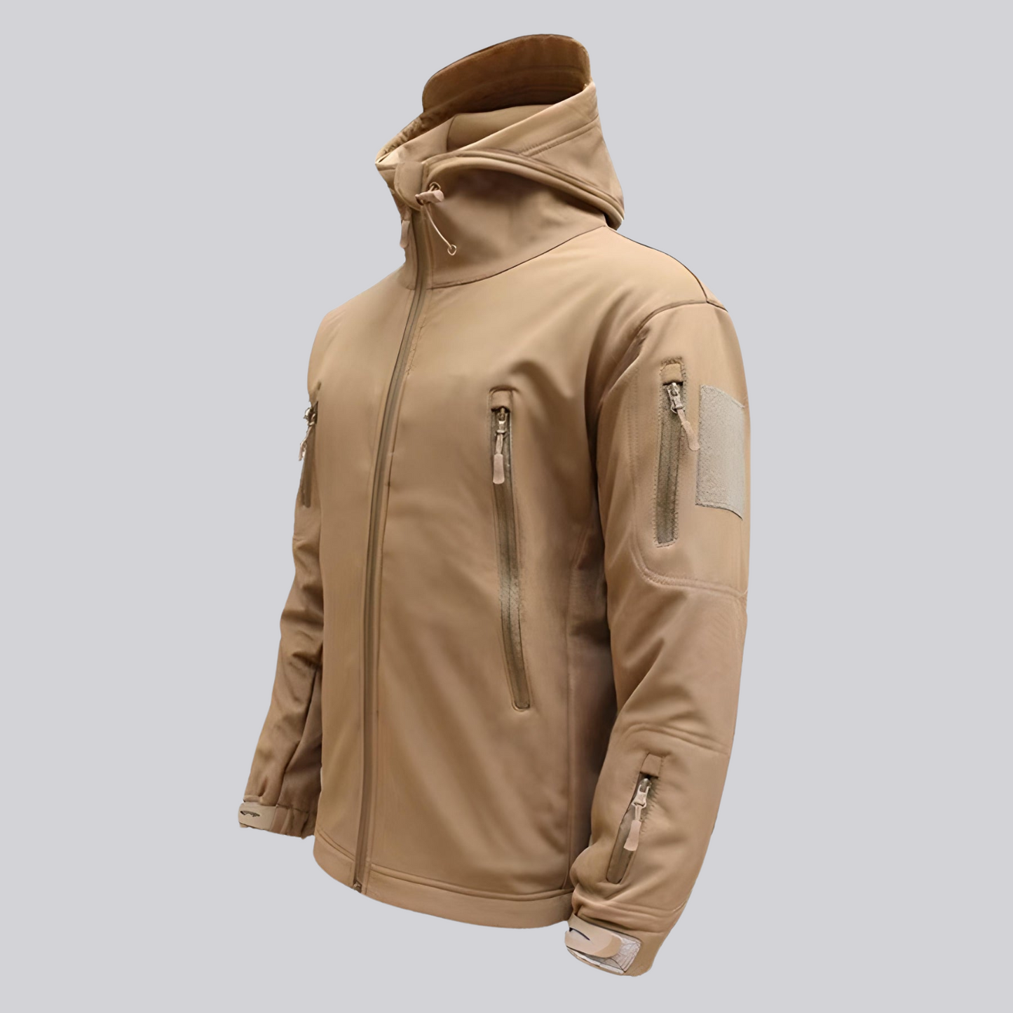 StrongHold Men’s Waterproof Jacket – Thermal Fleece-Lined Raincoat for Harsh Weather