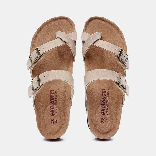 Luke Men’s Sand-Coloured Casual Sandals