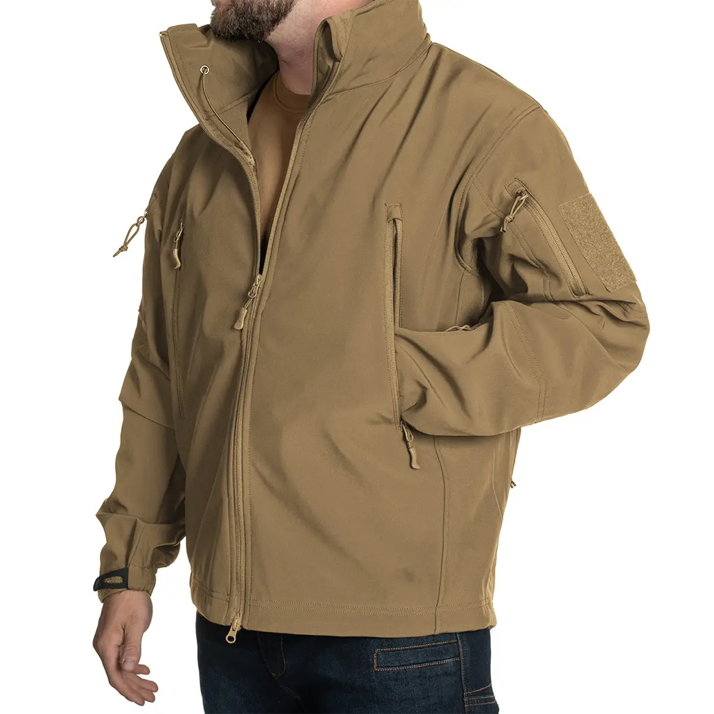 StrongHold Men’s Waterproof Jacket – Thermal Fleece-Lined Raincoat for Harsh Weather