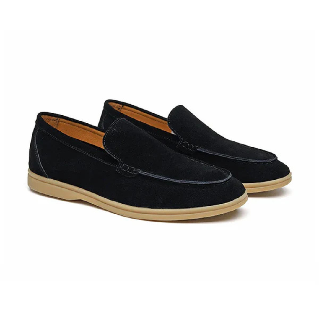 Portsmouth Men’s Suede Loafers – Timeless Elegance