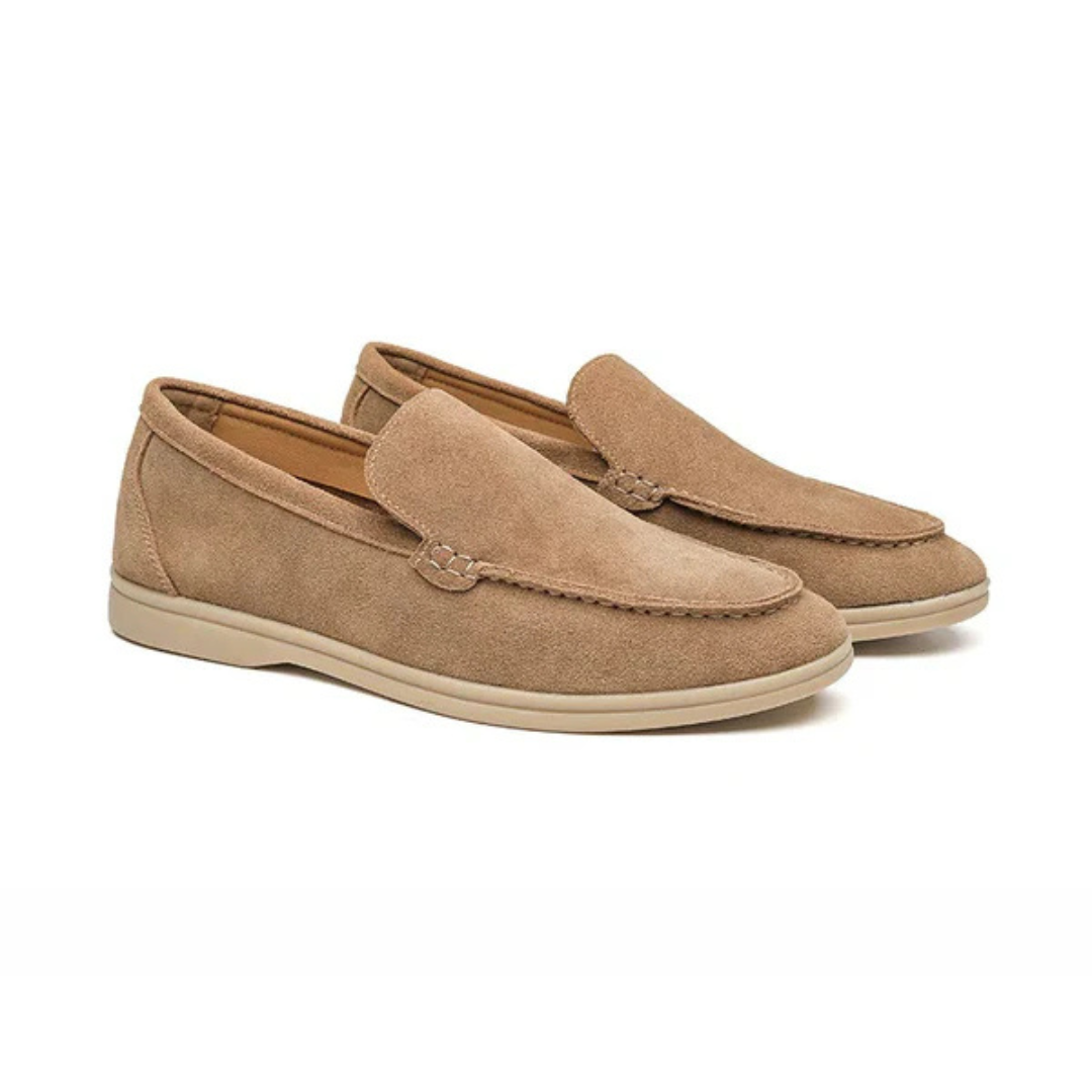 Portsmouth Men’s Suede Loafers – Timeless Elegance