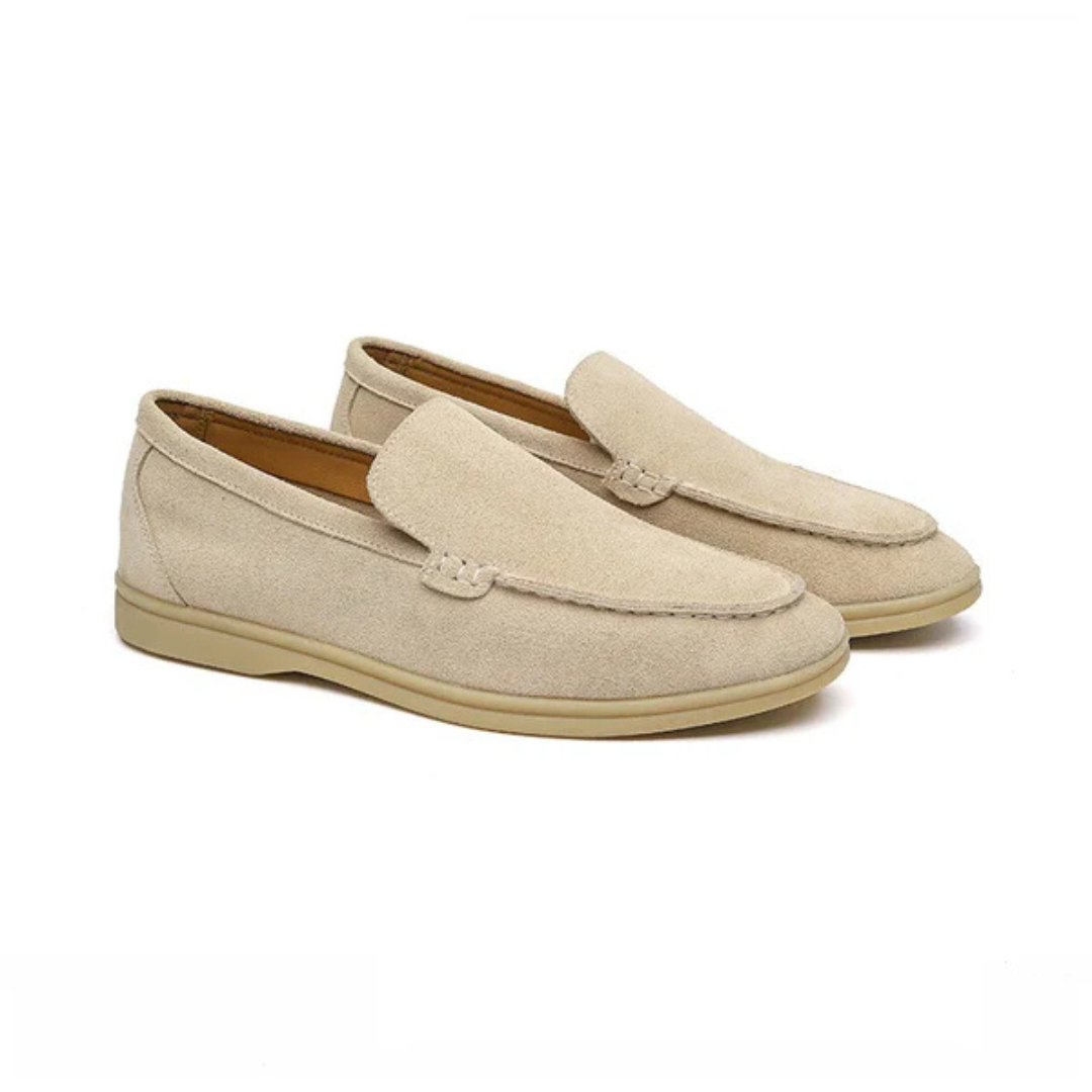 Portsmouth Men’s Suede Loafers – Timeless Elegance