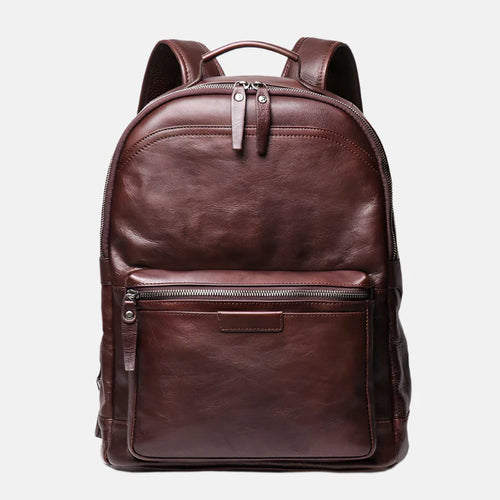 Sidney Leather Backpack – Durable Men's Business Bag