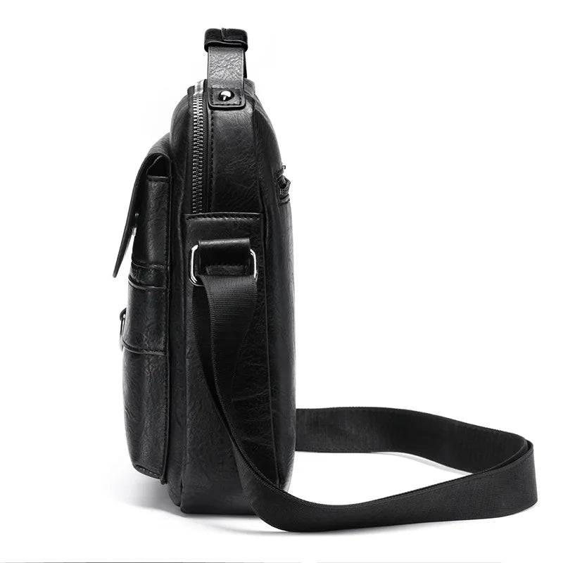 Business Smith Leather Shoulder Bag – Sleek, Durable & Professional