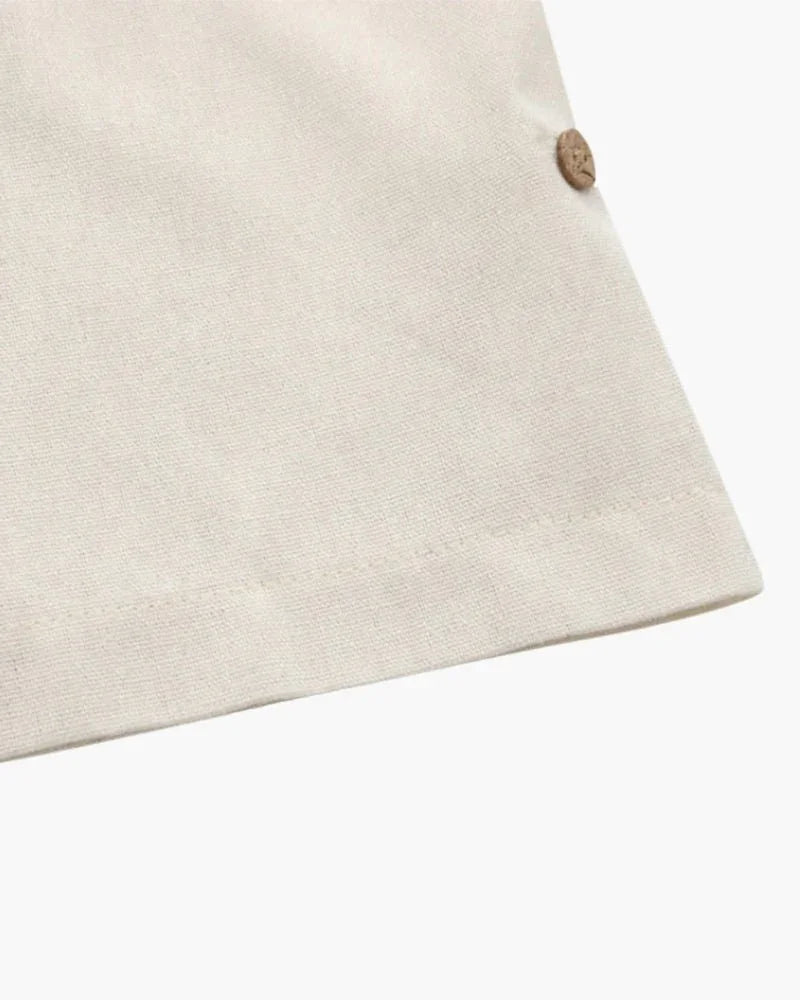 Linen Polo Shirt For Men Carrington