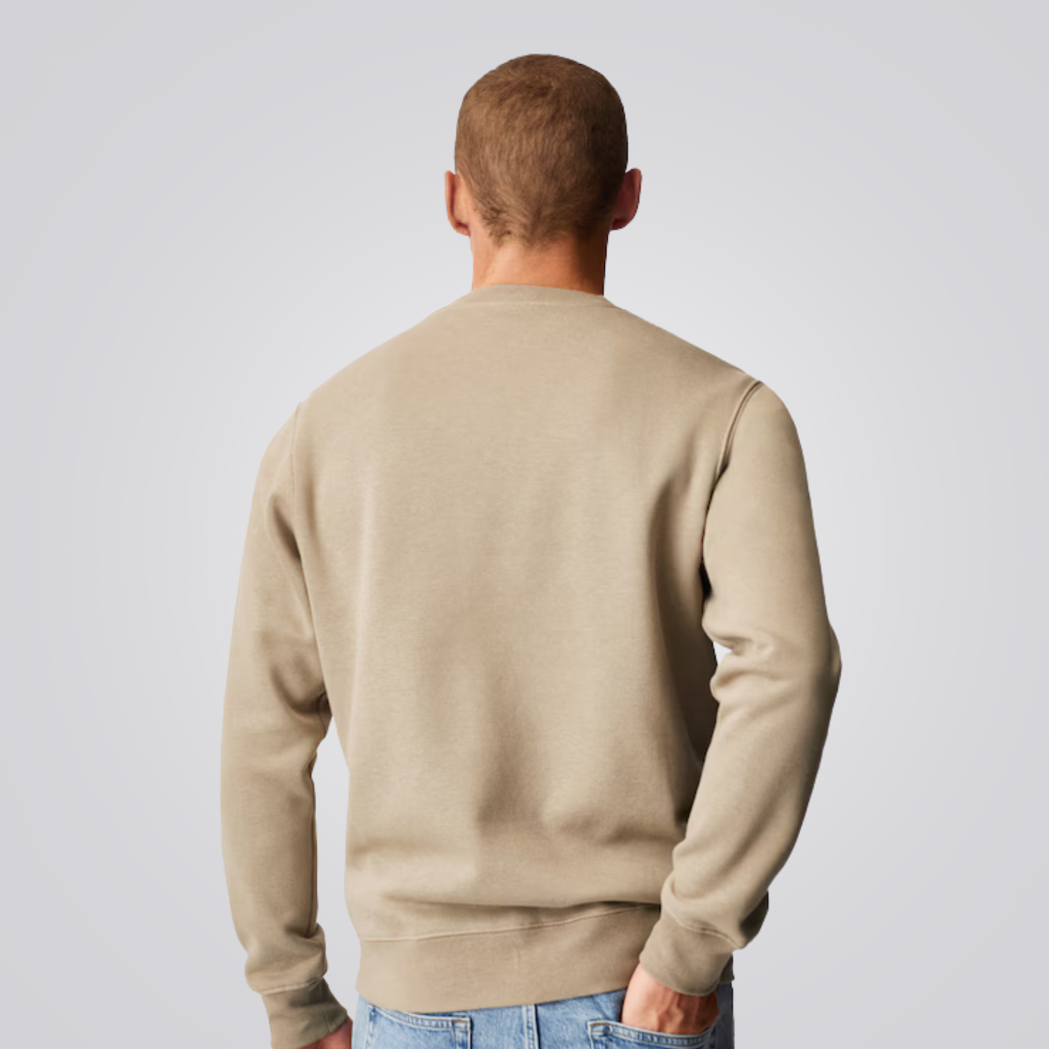 Men's Cotton Blend Crewneck Sweatshirt Brighton