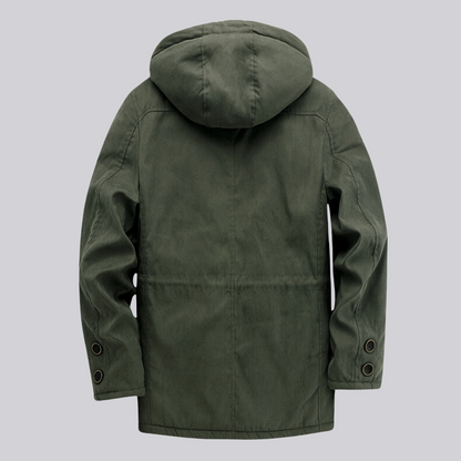 Forster Men’s Parka Jacket – Breathable Fleece