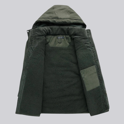 Forster Men’s Parka Jacket – Breathable Fleece