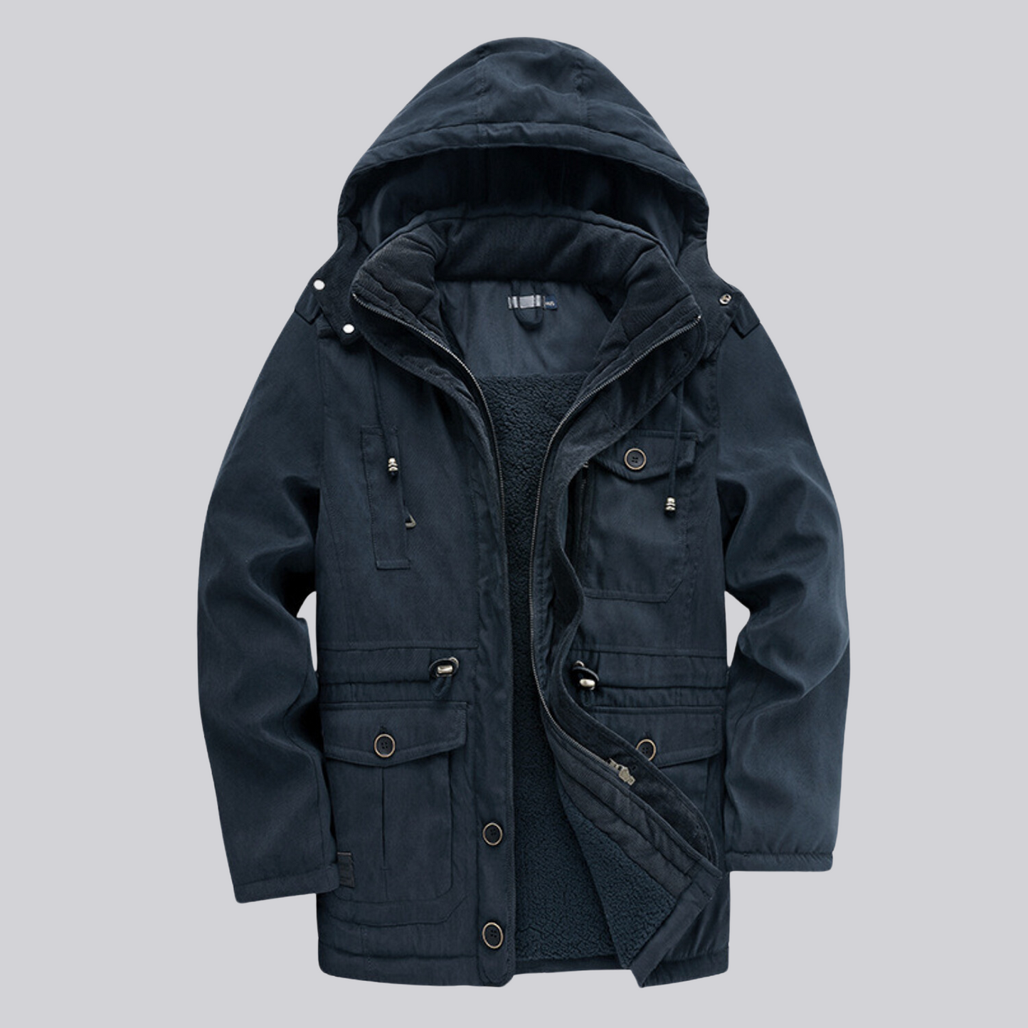 Forster Men’s Parka Jacket – Breathable Fleece