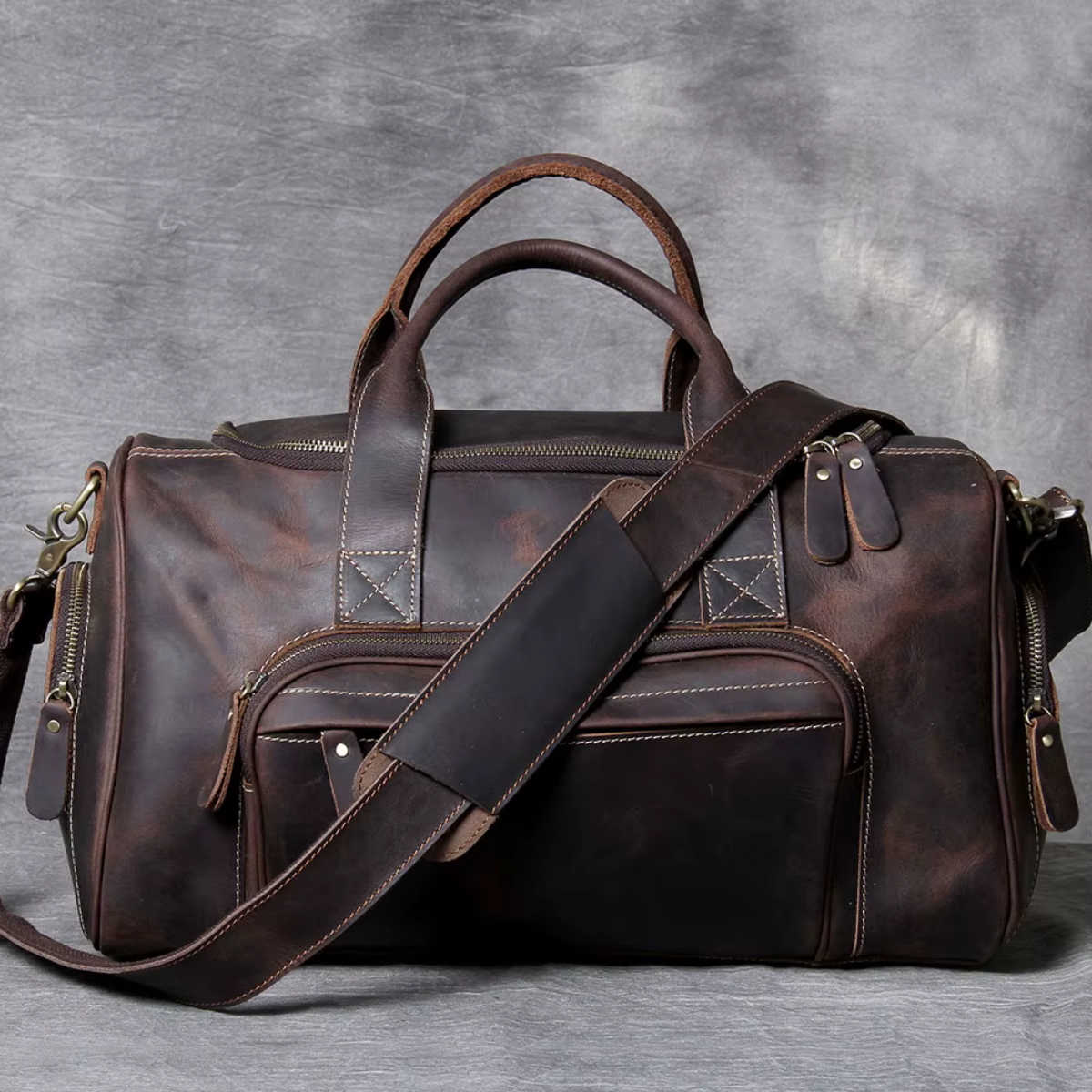 Genuine Leather Executive Travel Bag – Colorado