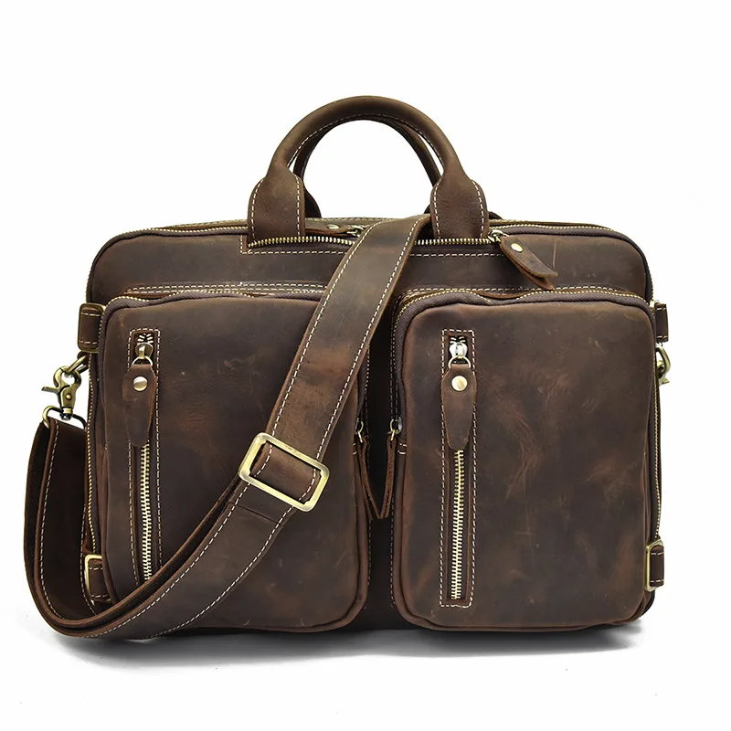 Executive Leather Milan Briefcase