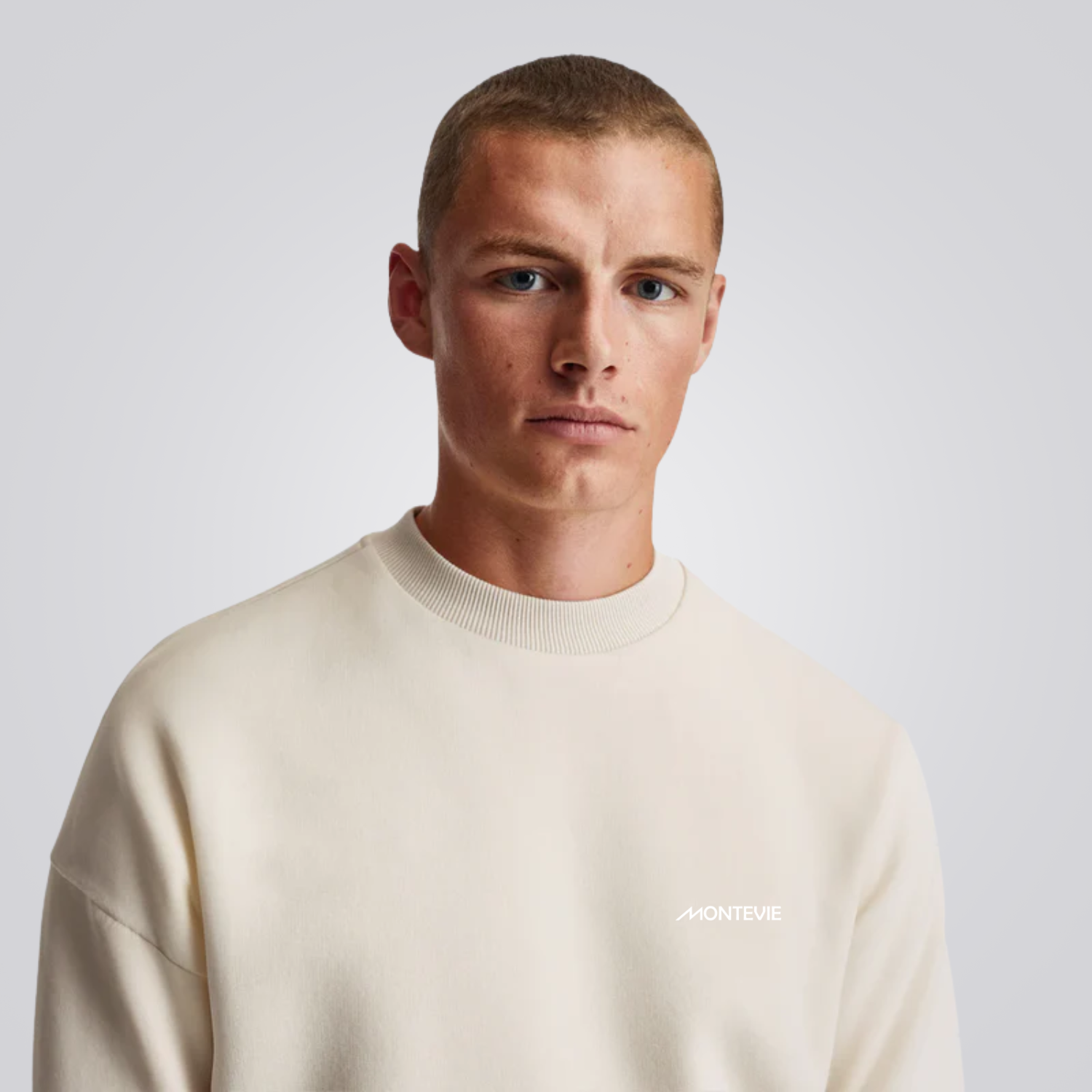 Men's Cotton Blend Crewneck Sweatshirt Brighton