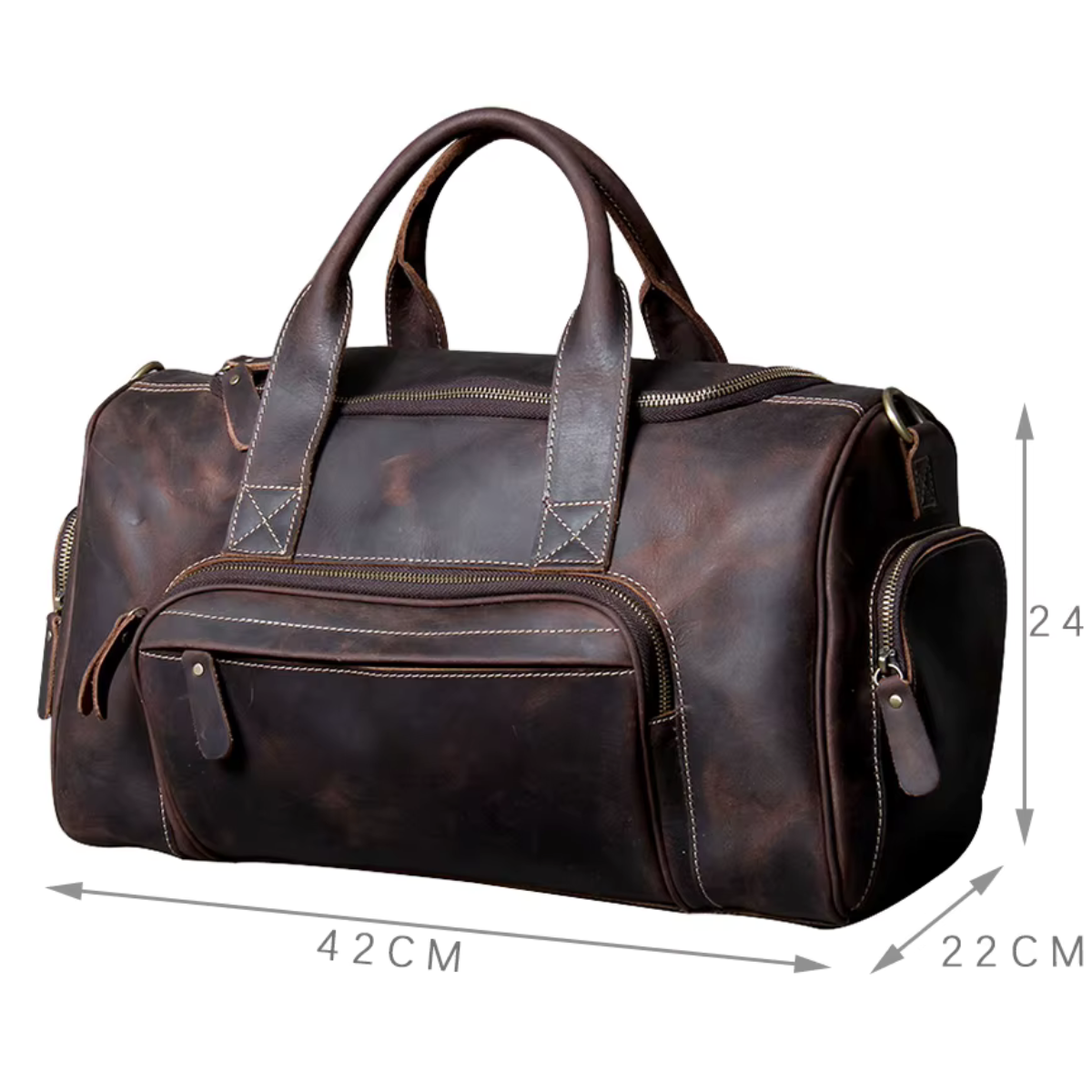 Genuine Leather Executive Travel Bag – Colorado
