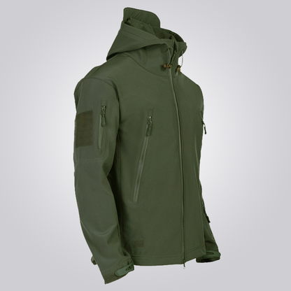 StrongHold Men’s Waterproof Jacket – Thermal Fleece-Lined Raincoat for Harsh Weather
