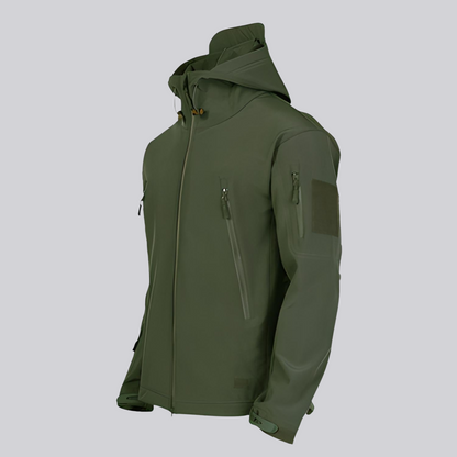 StrongHold Men’s Waterproof Jacket – Thermal Fleece-Lined Raincoat for Harsh Weather