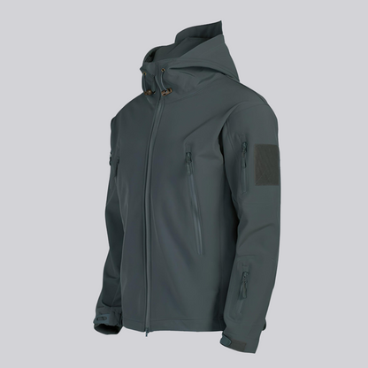 StrongHold Men’s Waterproof Jacket – Thermal Fleece-Lined Raincoat for Harsh Weather