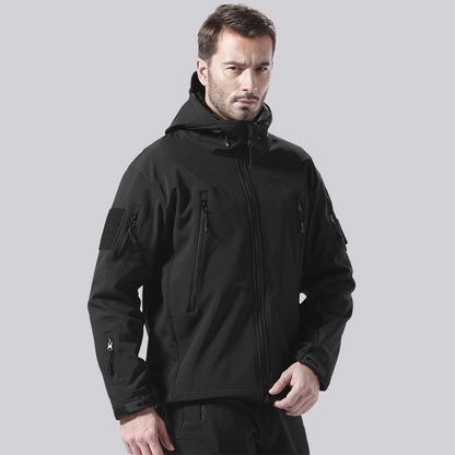 StrongHold Men’s Waterproof Jacket – Thermal Fleece-Lined Raincoat for Harsh Weather