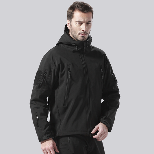 StrongHold Men’s Waterproof Jacket – Thermal Fleece-Lined Raincoat for Harsh Weather