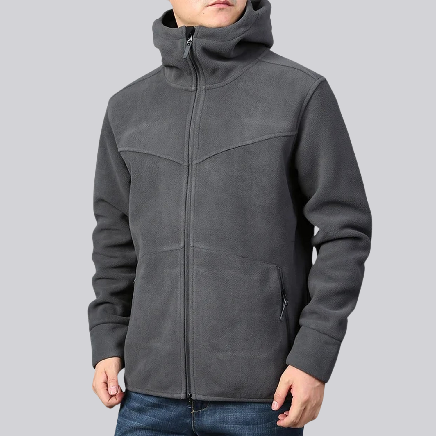 Men's Fleece Jacket Windproof Thermal Jackson