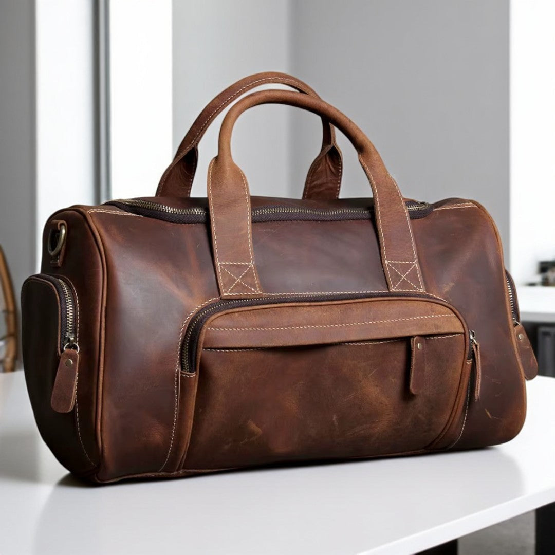 Genuine Leather Executive Travel Bag – Colorado