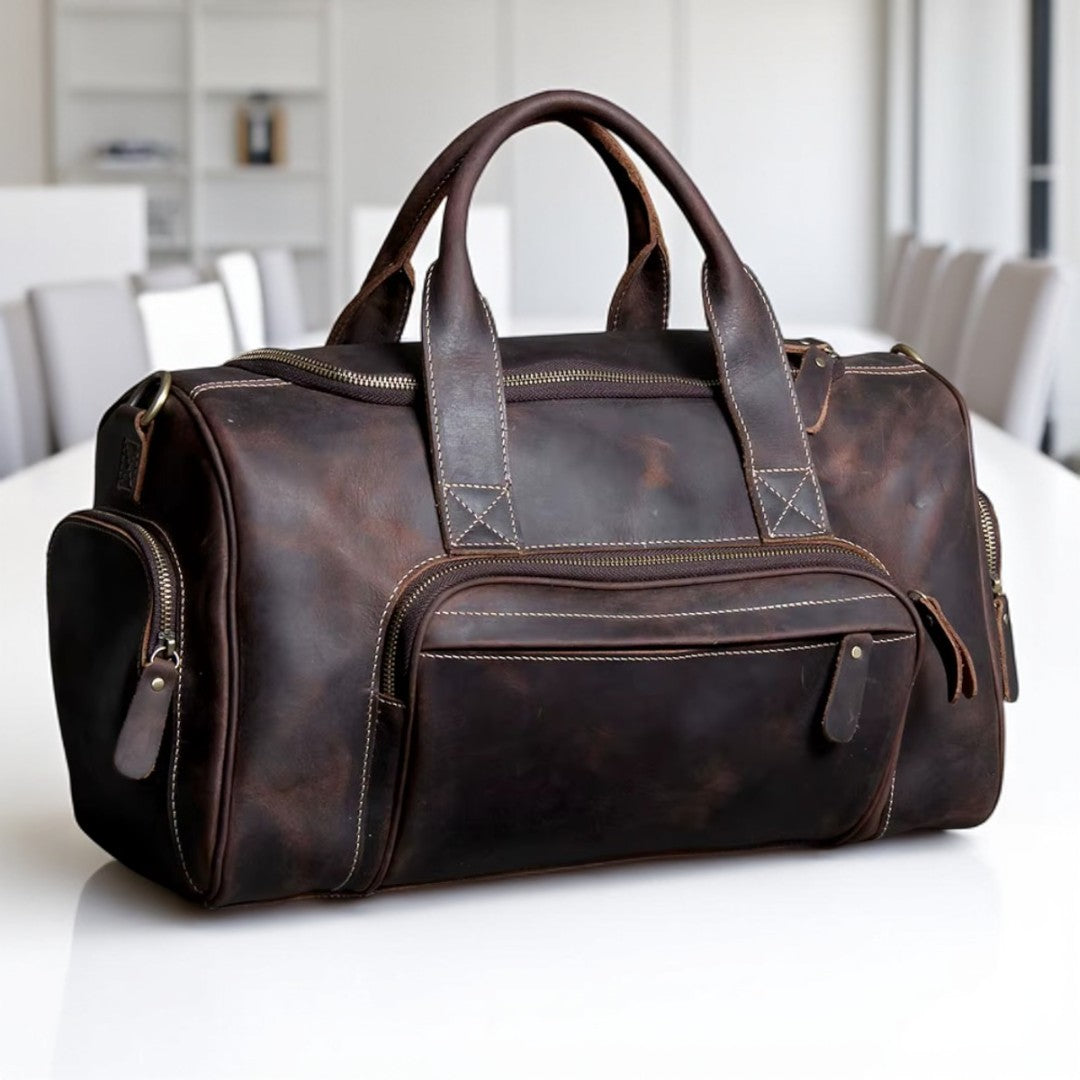 Genuine Leather Executive Travel Bag – Colorado