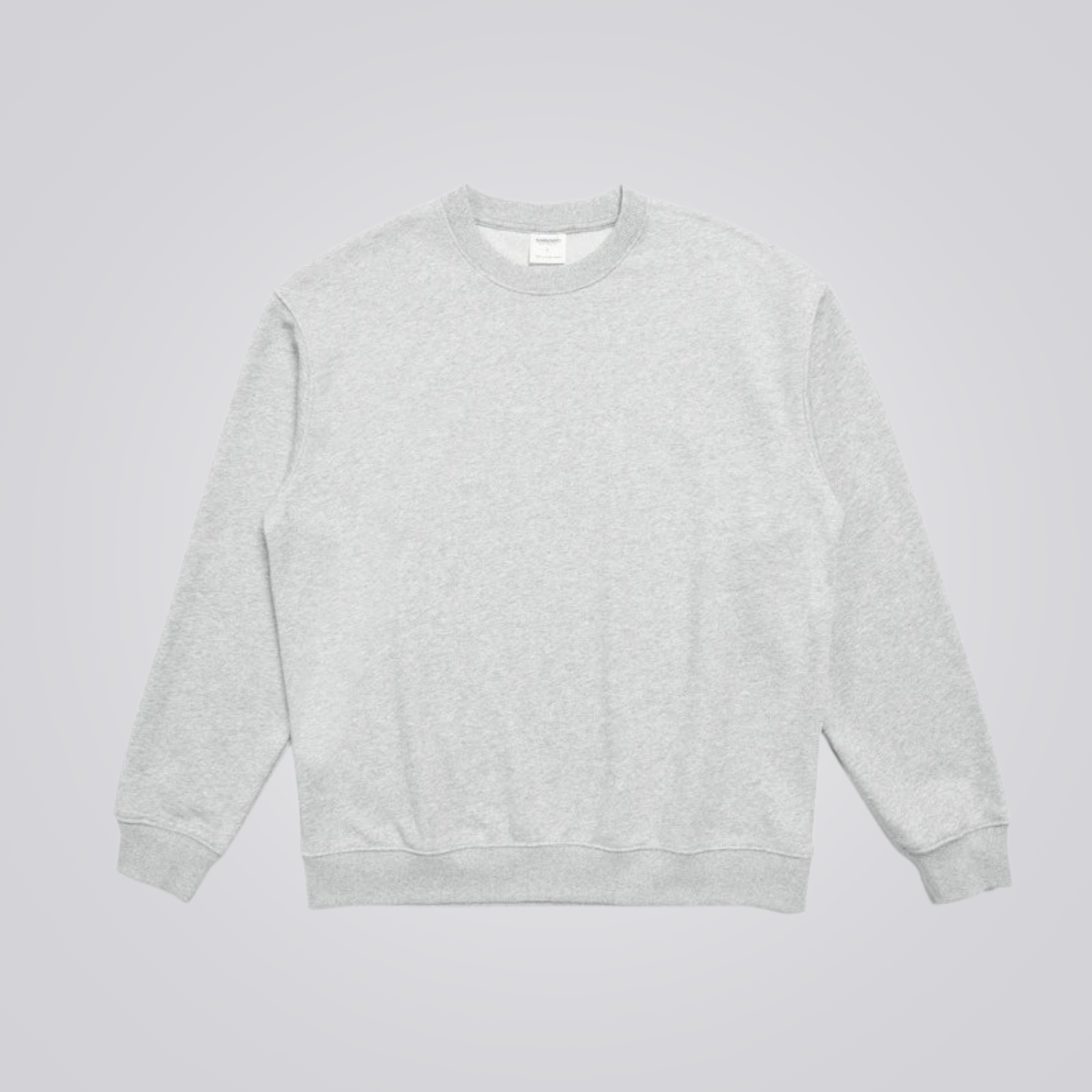 Men’s Premium Cotton Crew Neck Sweatshirt – Clean Monty