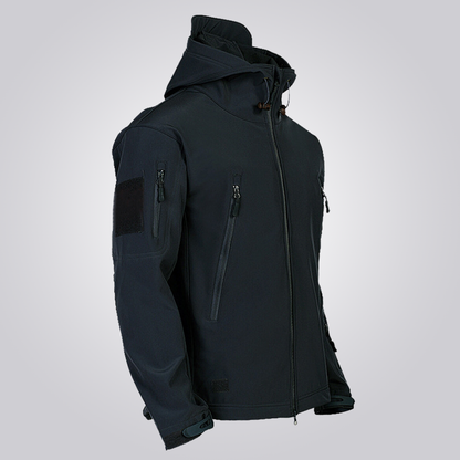 StrongHold Men’s Waterproof Jacket – Thermal Fleece-Lined Raincoat for Harsh Weather