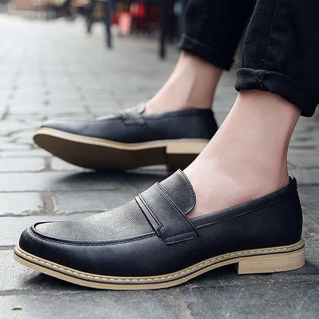 Salinas Men’s Genuine Leather Loafers