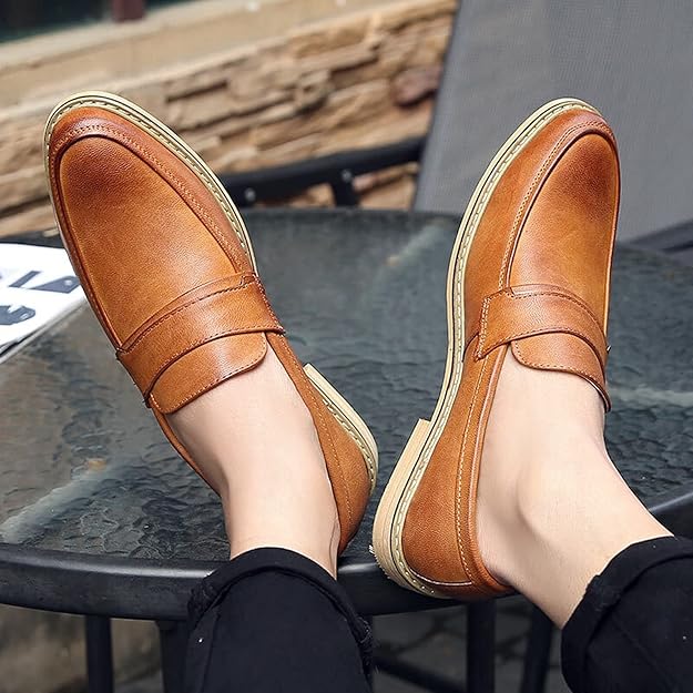 Salinas Men’s Genuine Leather Loafers