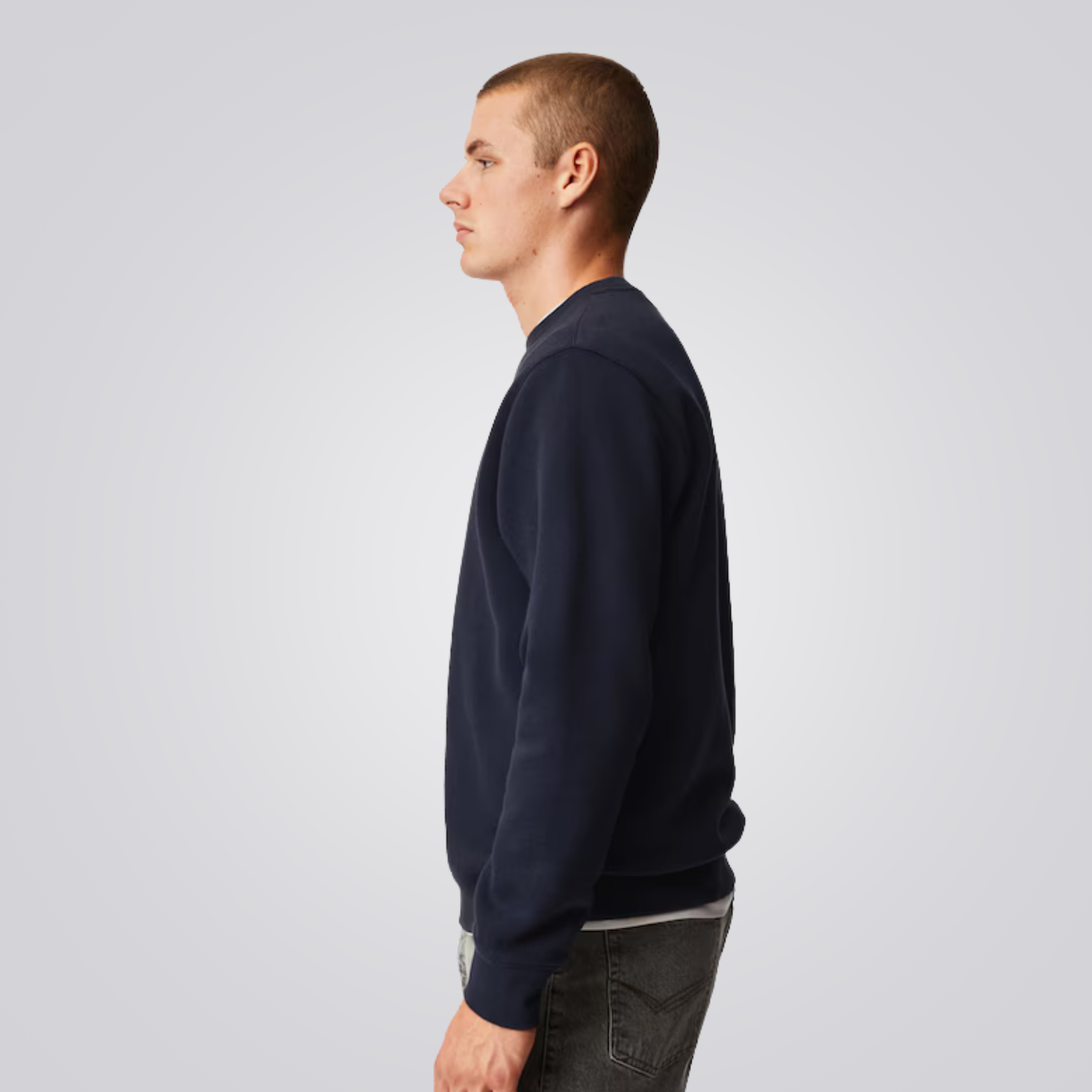 Men's Cotton Blend Crewneck Sweatshirt Brighton