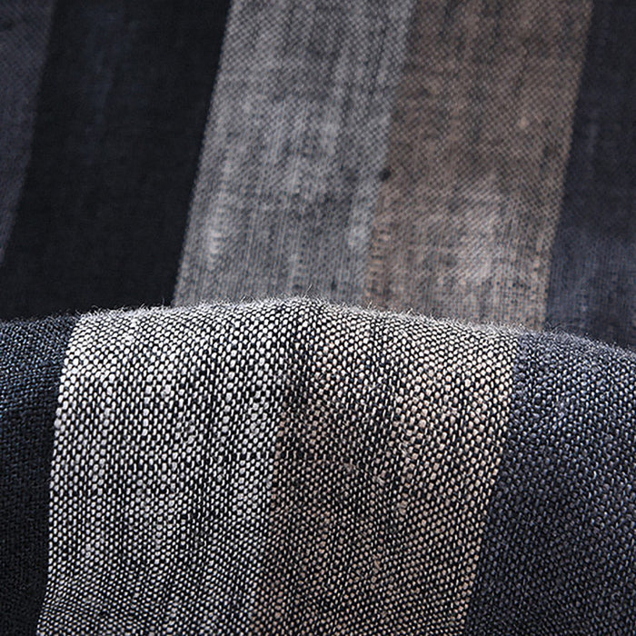 Linen Striped Bermuda Shorts For Men SouthSide