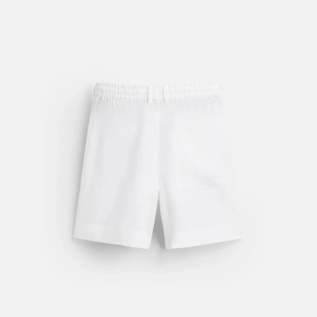 Linen Shorts Ibiza White For Men