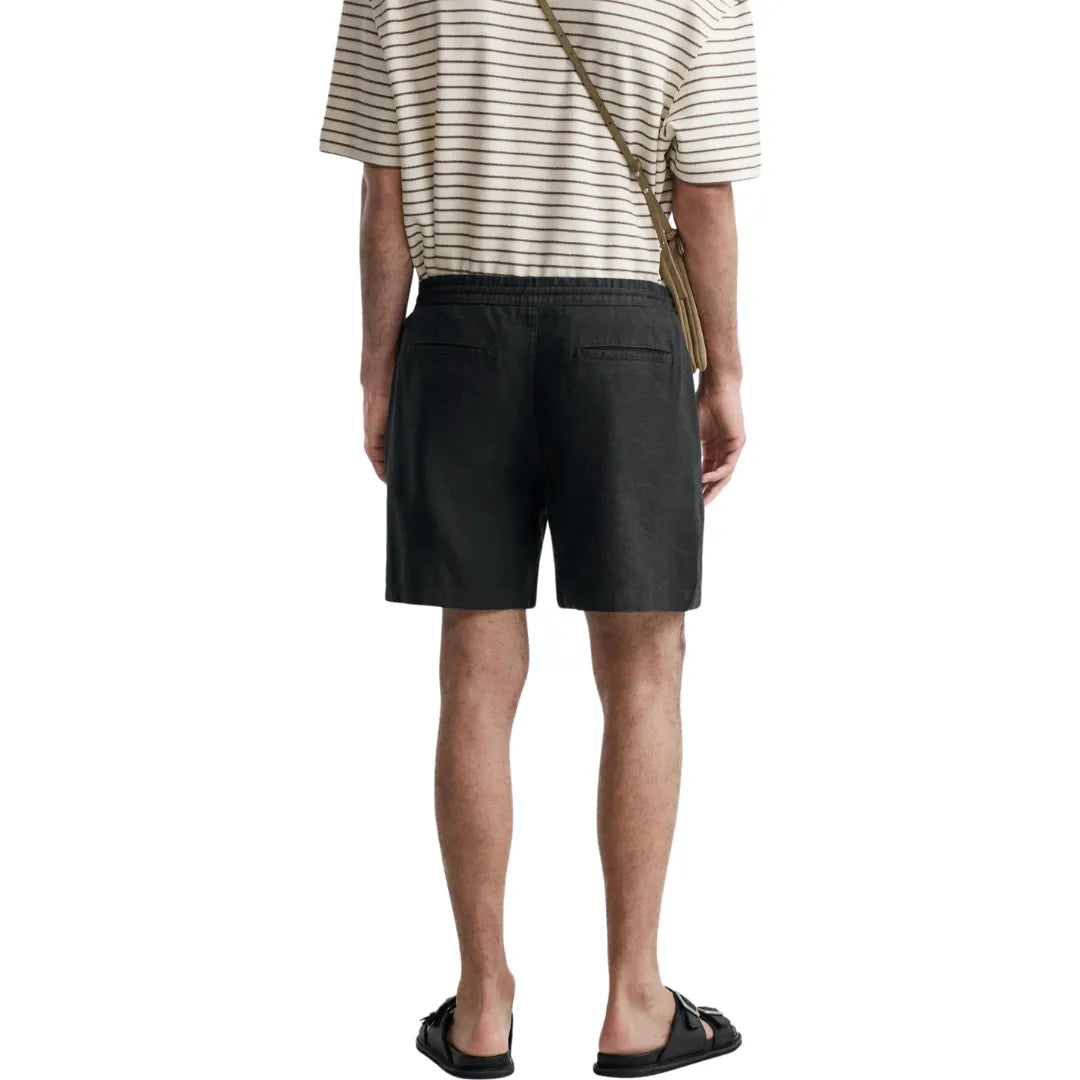 Linen Shorts Ibiza Black Summer