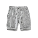 Lyon Striped Linen Shorts for Men