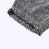 Lyon Striped Linen Shorts for Men