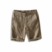 Linen Shorts Toulouse Brown