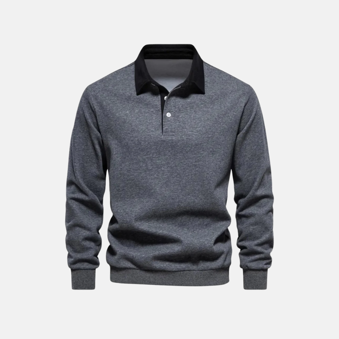 Men’s Long Sleeve Polo Shirt – Palermo
