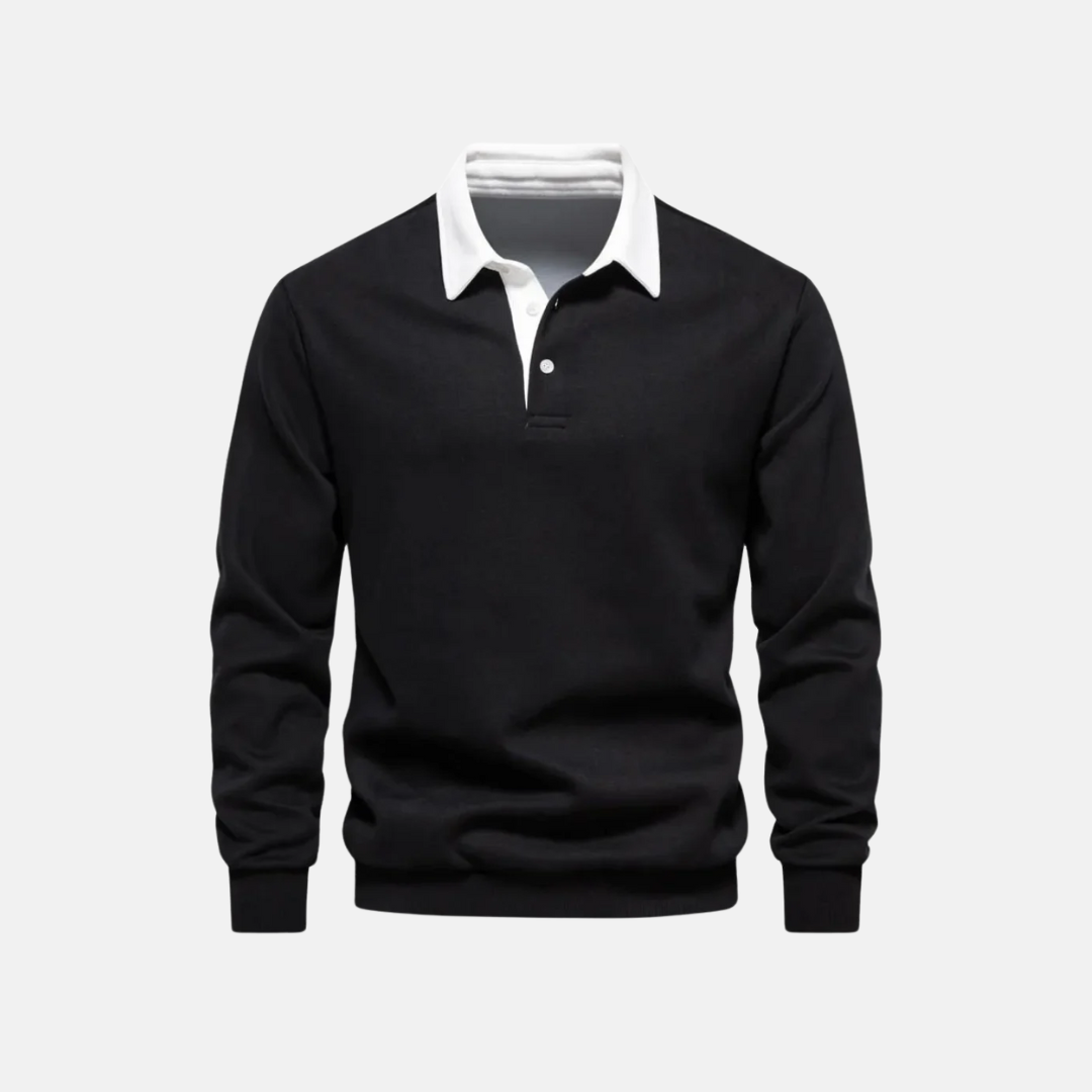 Men’s Long Sleeve Polo Shirt – Palermo