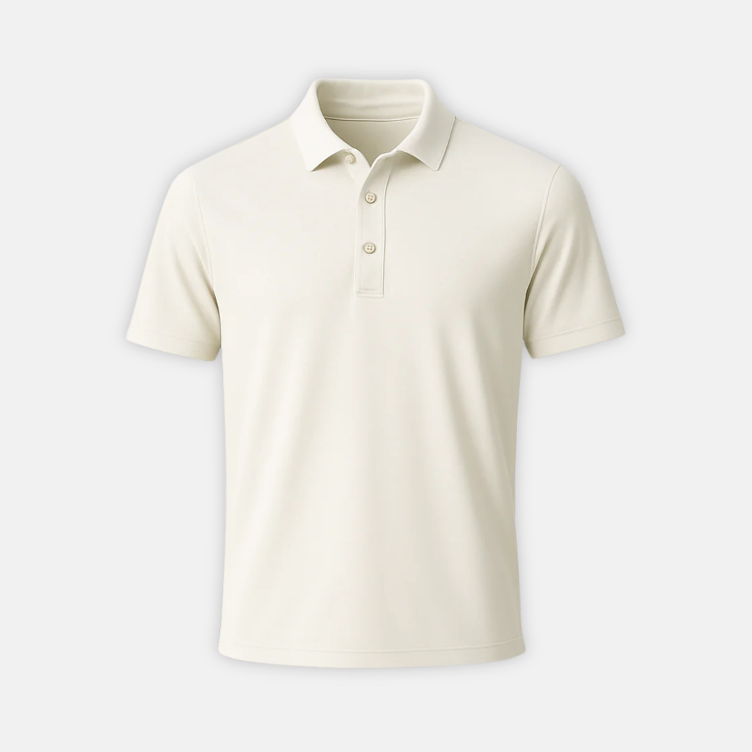 Elmander Cobalt Men’s Polo Shirt – Premium Cotton Stretch