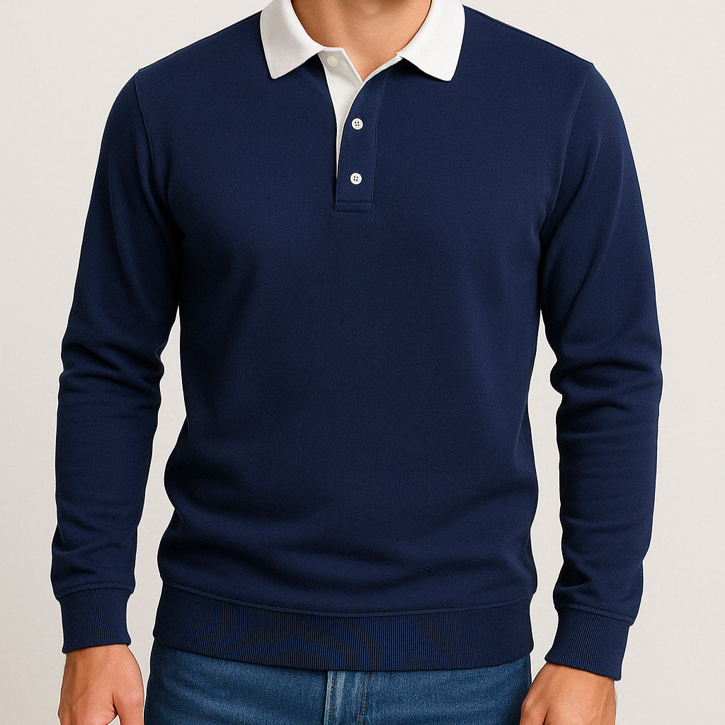 Men’s Long Sleeve Polo Shirt – Palermo