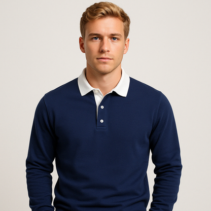 Men’s Long Sleeve Polo Shirt – Palermo