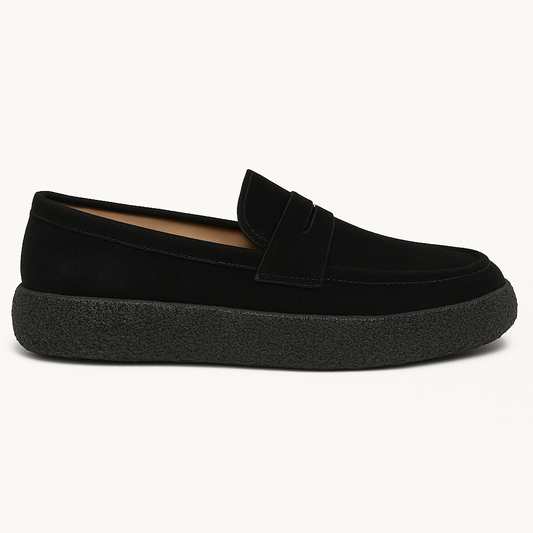 Terry Men’s Suede Loafers – Classic Moccasin