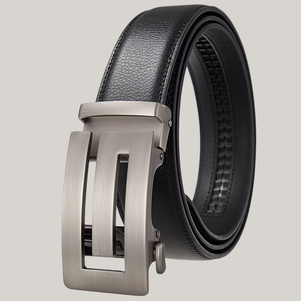 Men’s Leather Belt with Automatic Buckle – Ontario Collection