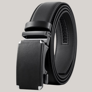 Vitorino Men’s Leather Belt with Plate Buckle – Classic Elegance