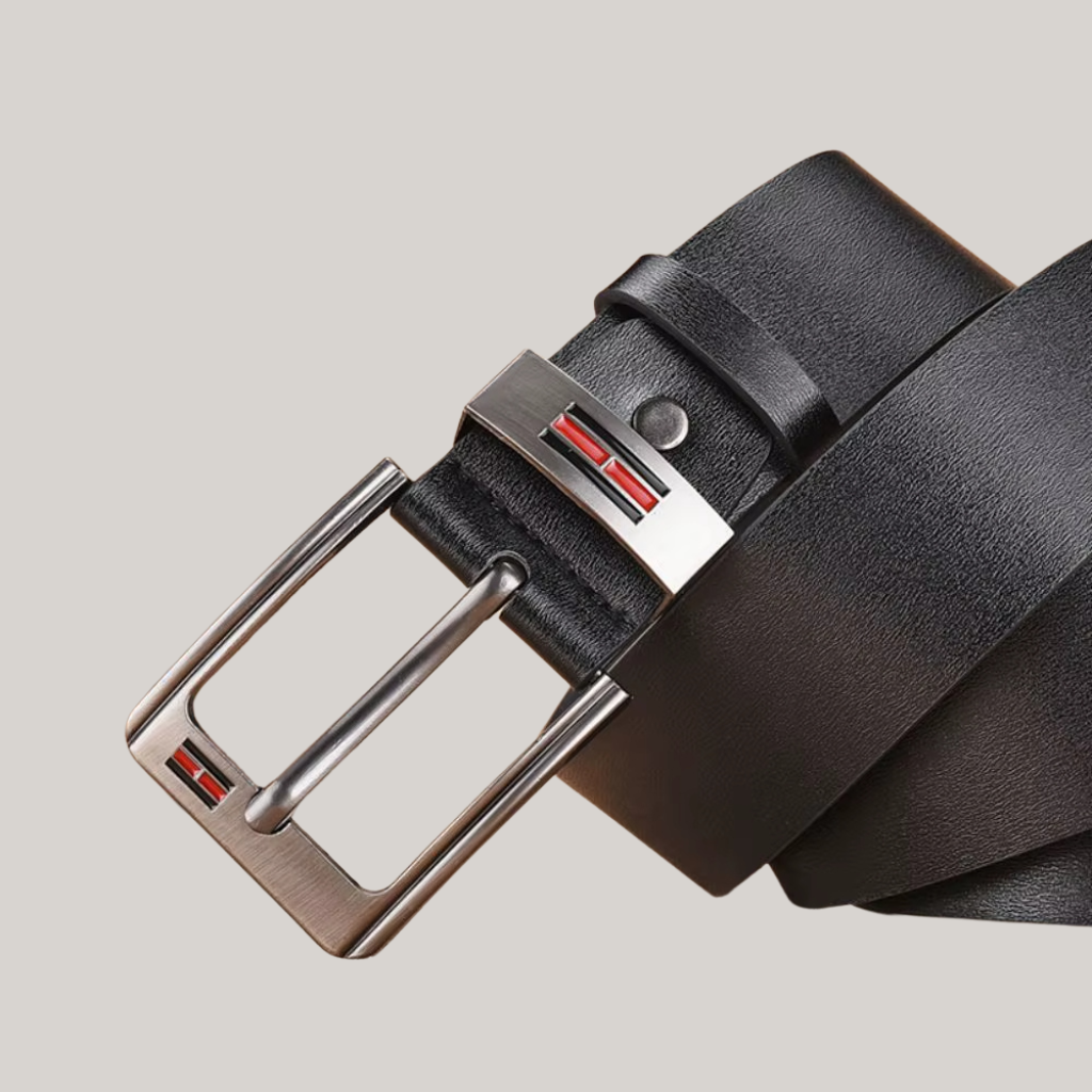Men’s Leather Belt with Iron Buckle – Isven