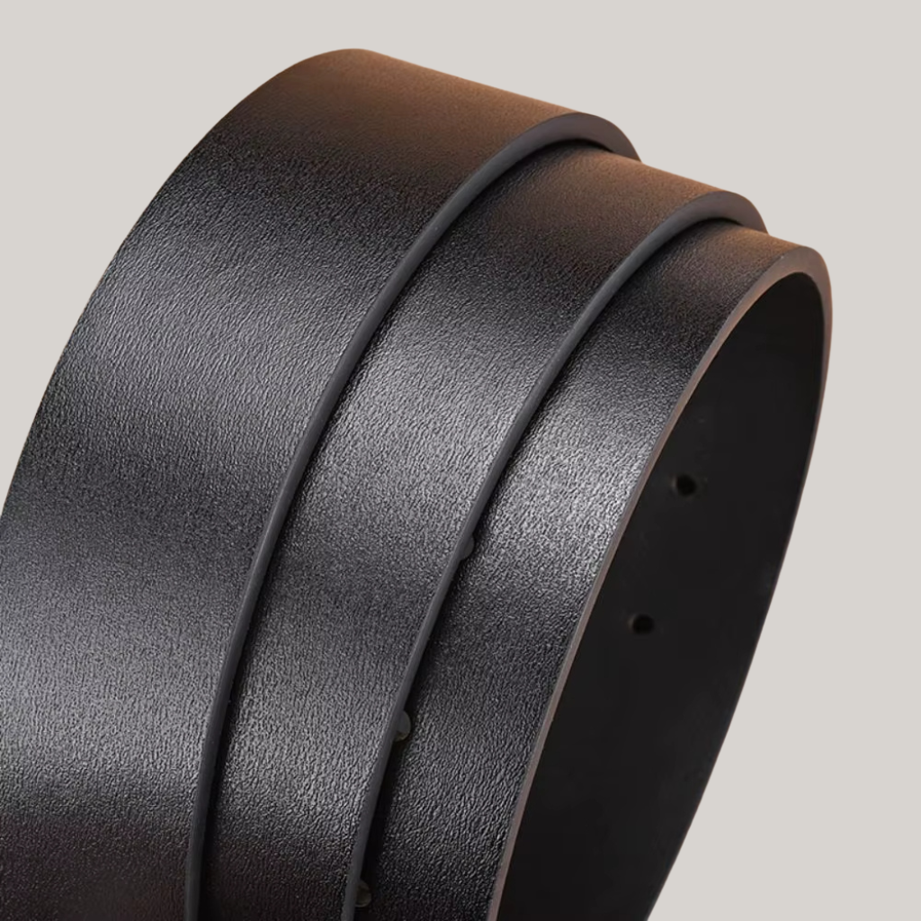 Men’s Leather Belt with Iron Buckle – Isven