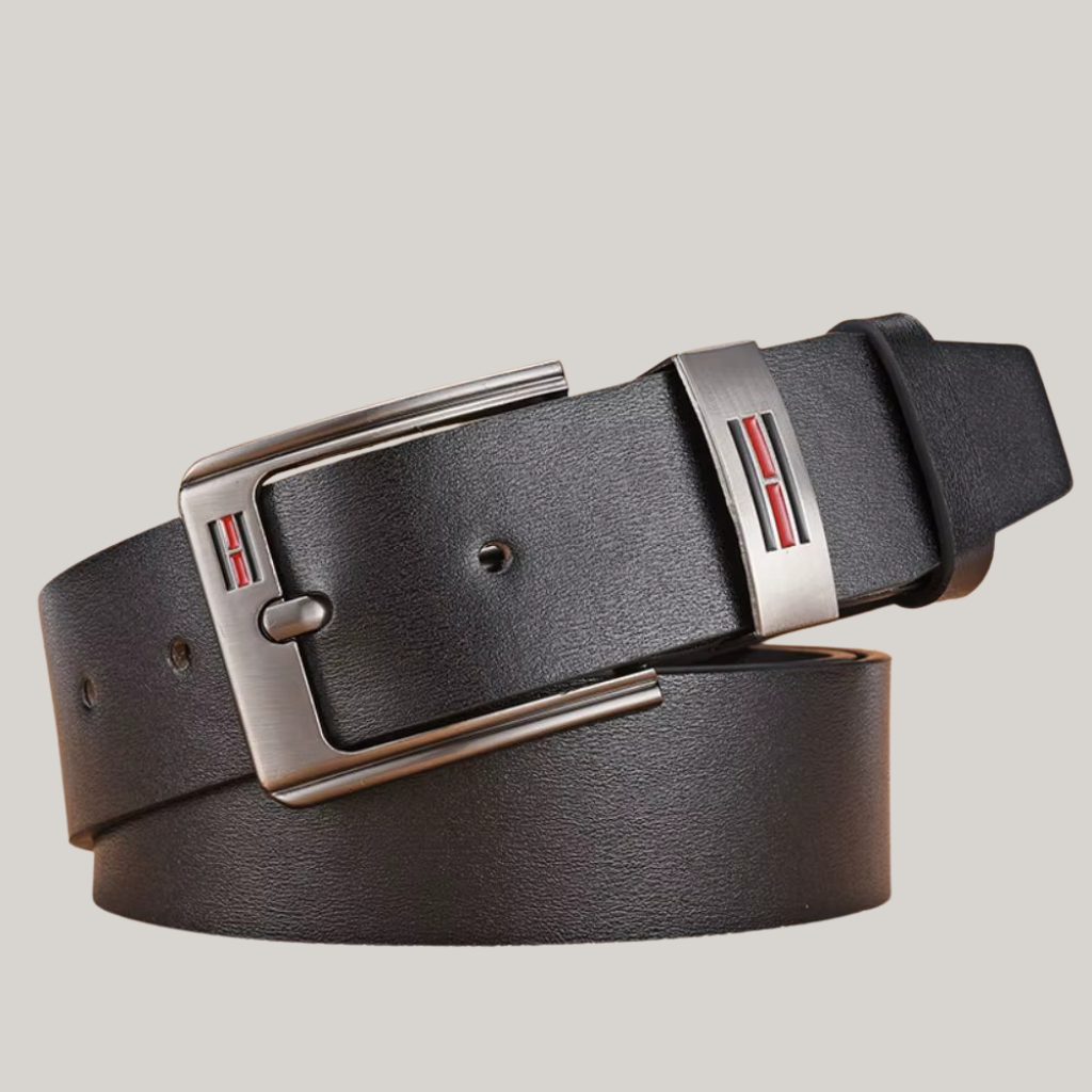 Men’s Leather Belt with Iron Buckle – Isven