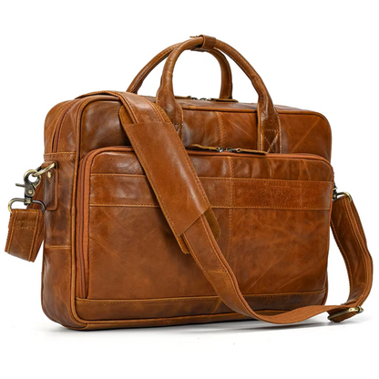 Executive Leather Briefcase Premium Vanity