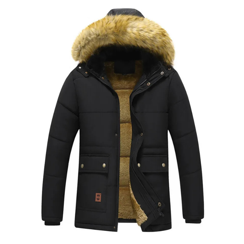 Premium Wool Lined Parka Jacket For Men Walton